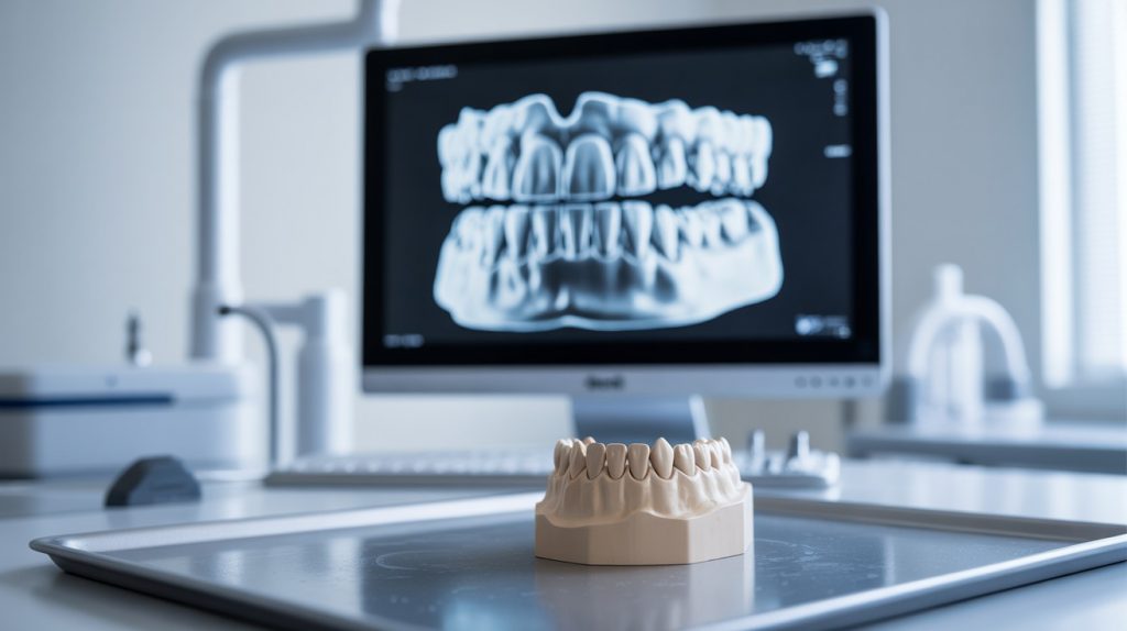 3D-planning en ClinCheck simulatie voor doorzichtige beugel
